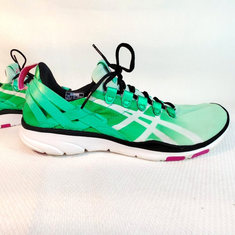 ASICS Gel Fit Sana Women’s CrossTraining Running Shoes Green Size 7 (24cm)